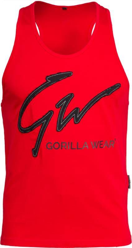 Gorilla Wear Evansville Tank Top Rood 4XL