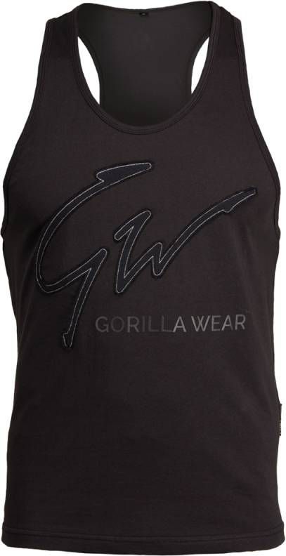 Gorilla Wear Evansville Tank Top Zwart 3XL