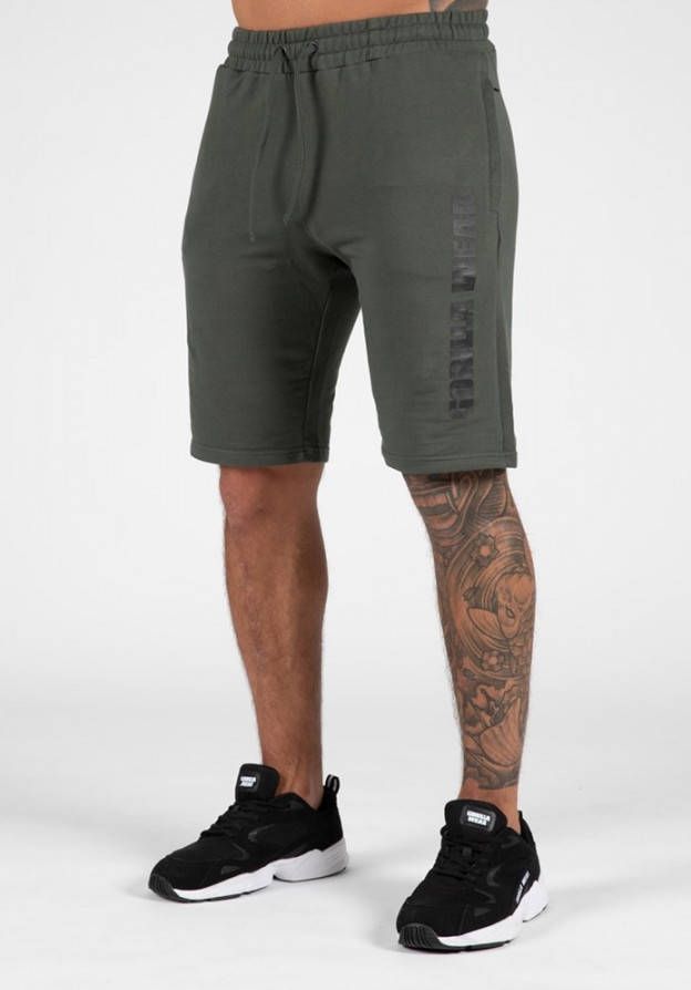 Gorilla Wear Milo Shorts Zwart/Grijs