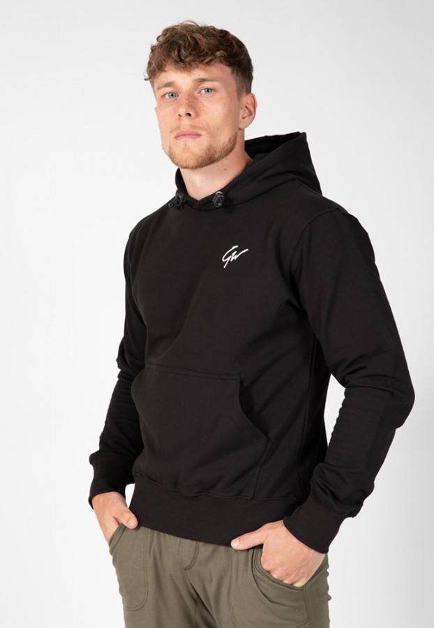 Gorilla Wear Nelson Hoodie Zwart 4XL