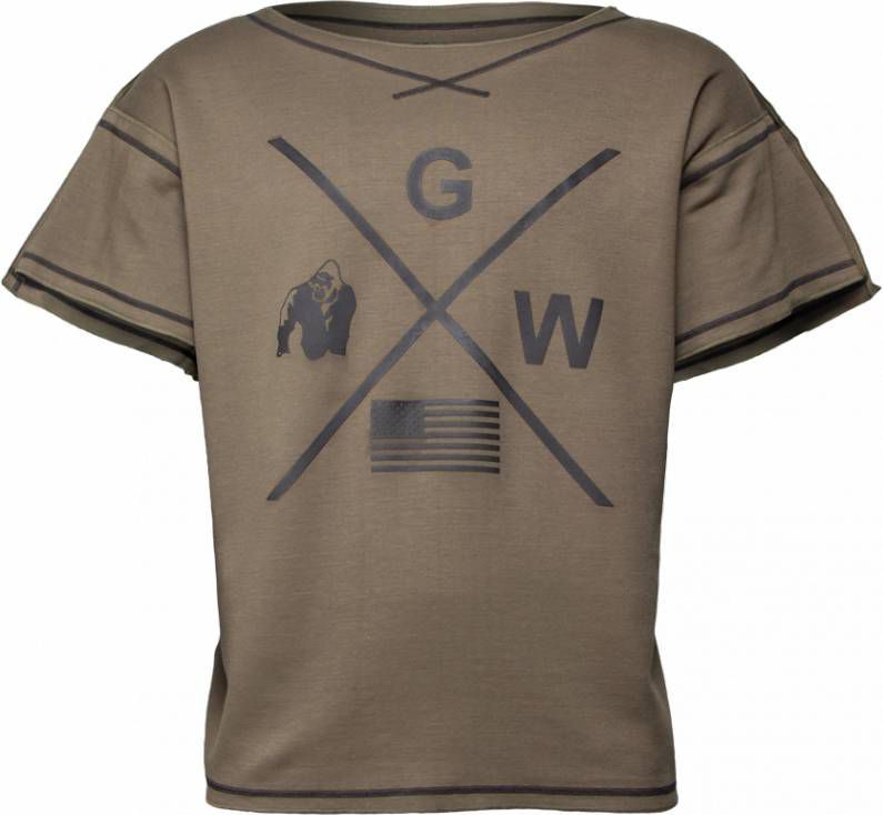 Gorilla Wear Sheldon Workout Top Legergroen XXL/XXXL