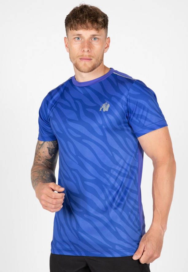 Gorilla Wear Washington T shirt Blauw