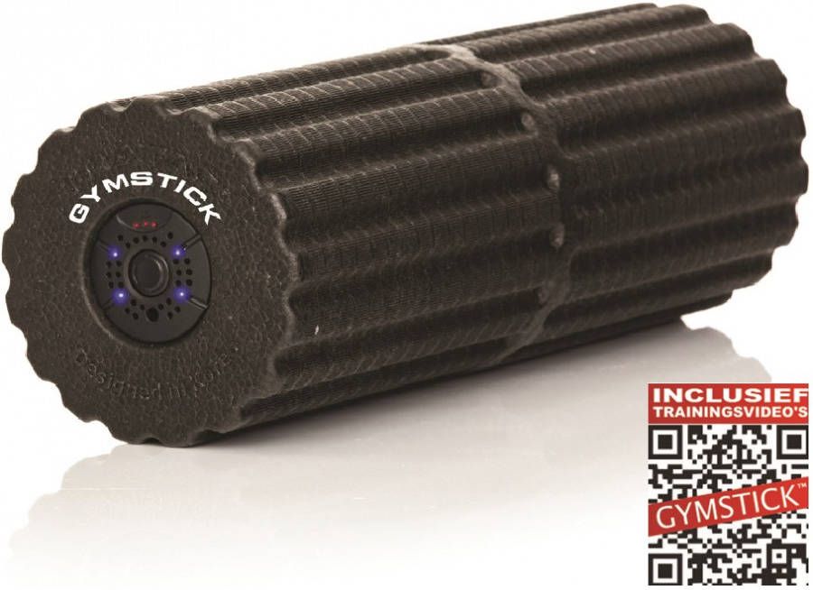 Gymstick Tratac Vibration Roller Foam Roller 45 Cm Met Online Trainingsvideo's