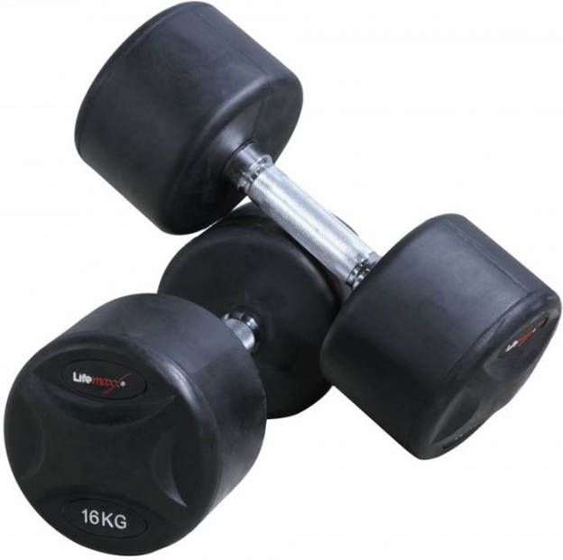 Lifemaxx Fixed Dumbbell Set 2 x 8 kg