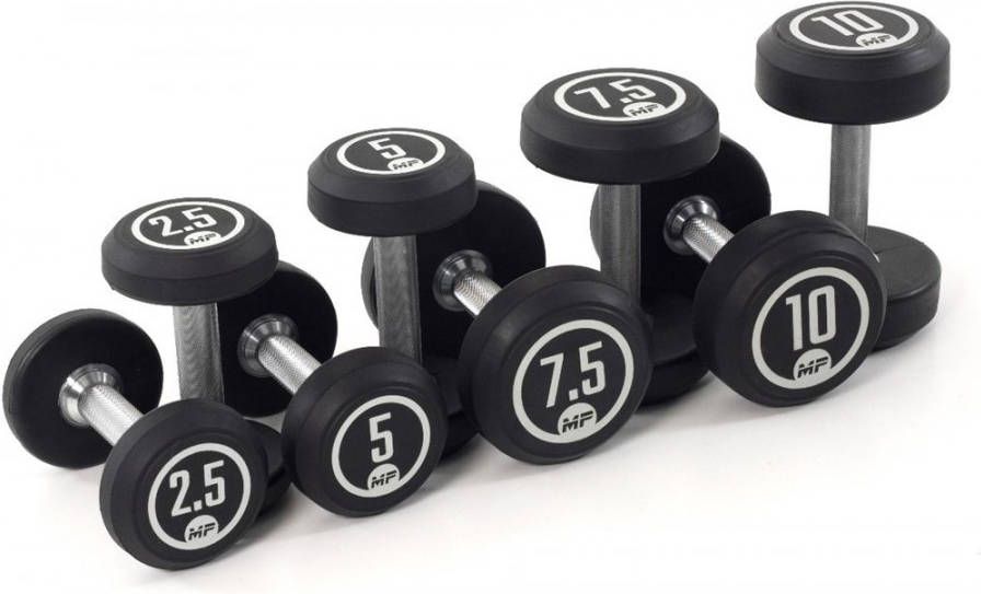 Muscle Power Dumbbell 2, 5 10 kg set van 8