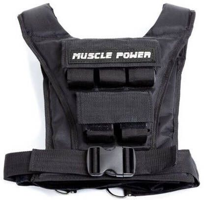 Muscle Power Gewichtsvest 10 kg voor Dames en Heren