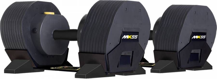 MX-Select MX Select MX55 Verstelbare Dumbbells 4, 5 kg tot 24, 9 kg