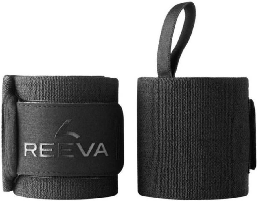 Reeva Powerlifting Wrist Wraps 60 cm Zwart