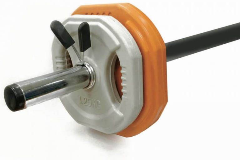 Toorx Fitness Toorx Halterstang 10 Kg Oranje/grijs