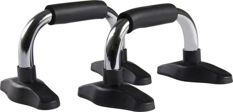 VirtuFit Opdruksteunen Pro Push Up bars Chroom