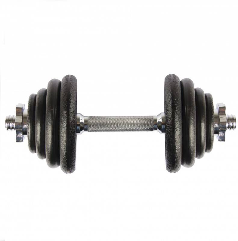 VirtuFit Verstelbare Dumbbellset Pro Halterset Gietijzer 1 x 15 kg