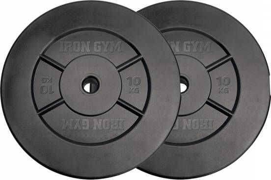 Iron Gym Halterschijven Set 25 mm 2 x 10 kg
