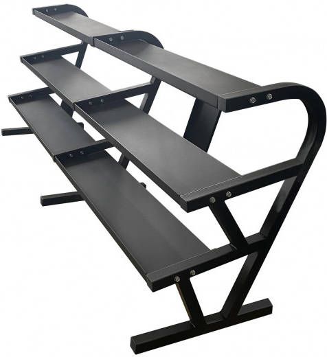 PTessentials HD Dumbell Storage Rack 2 x 3 layers | Multifunctioneel Black Friday Pre Sale