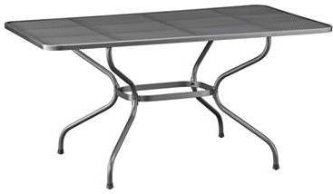 Kettler strekmetaal tafel 160x90 cm.