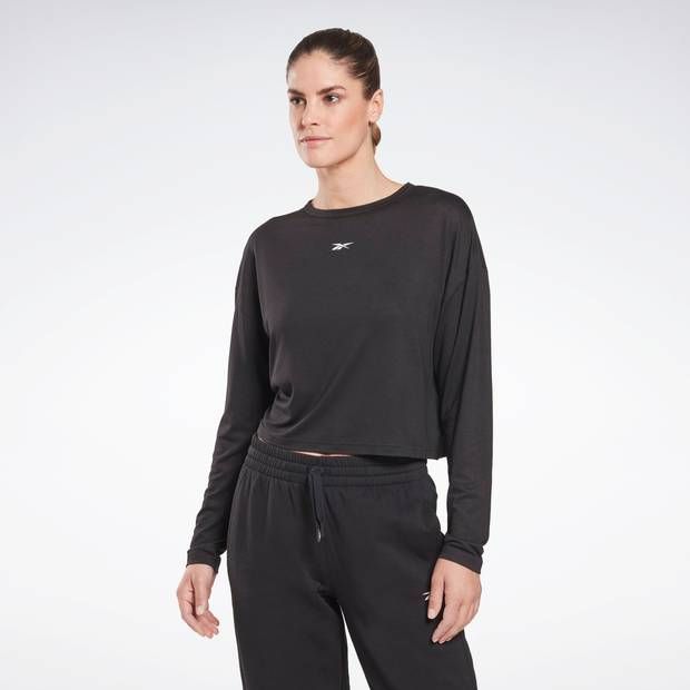 Reebok Activchill+cotton Long sleeve Dames Sweatshirts