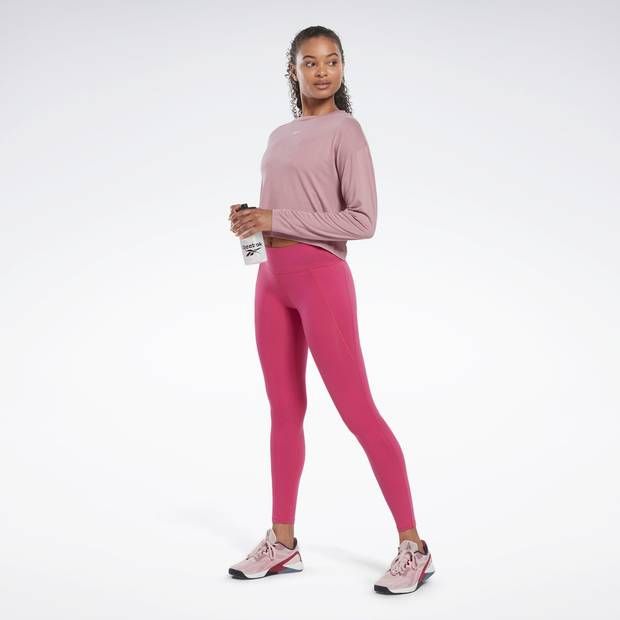 Reebok Activchill+cotton Long sleeve Top Dames Track Tops