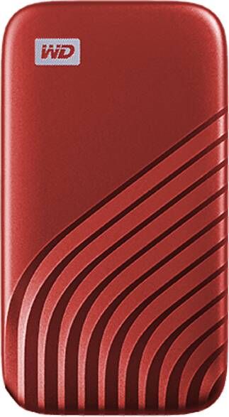 Western Digital Externe Ssd 500gb My Passport(Rood )