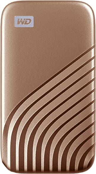 Western Digital Wd Externe Ssd schijf My Passport ™ 500 Gb Usb c Rose Gold