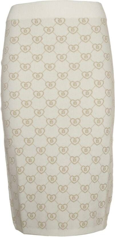Blugirl Midirokken Beige Dames