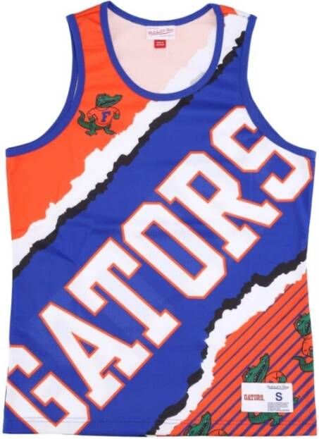 Mitchell & Ness basketball tank top jumbotron 2.0 mesh tank flogat , Rood, Heren