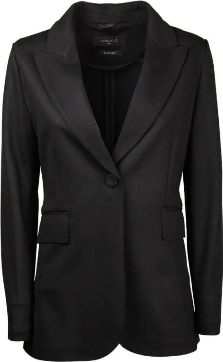 Circolo 1901 Formele blazer , Zwart, Dames