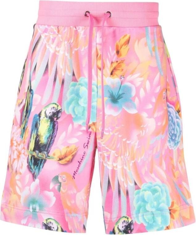 Moschino Fitness Roze Heren