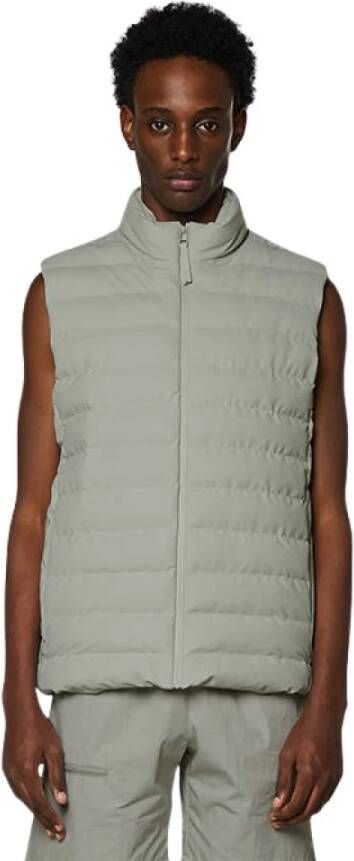 Rains Bodywarmers Grijs Heren