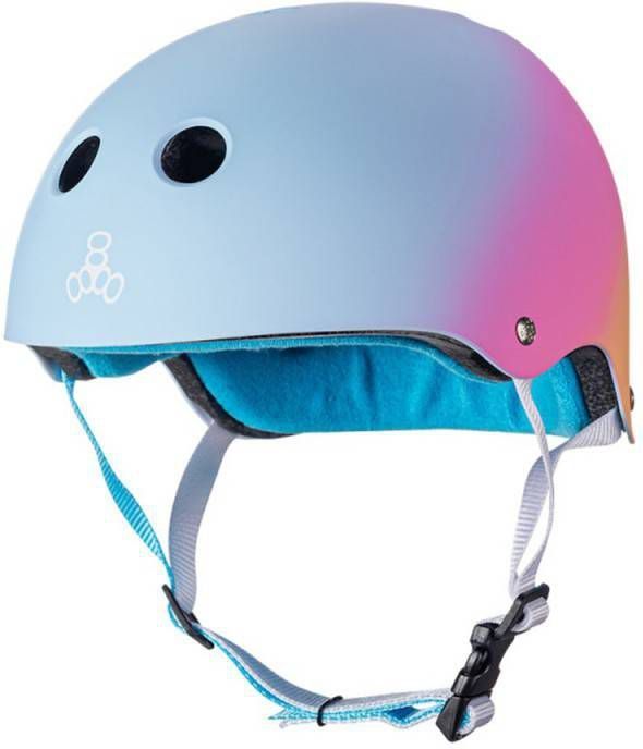 Triple Eight The Certified Sweatsaver Helmet Sunset Skate Helm