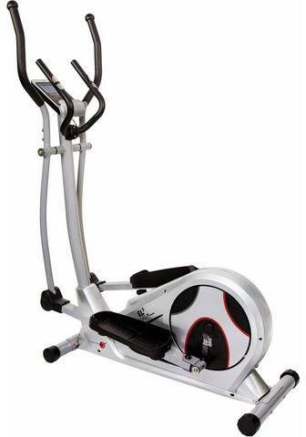 Christopeit Crosstrainer Ergometer EL5 Zilverkleur Zwart Rood