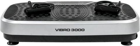 Christopeit Sport ® Trilplaat Vibro 3000 met transportwielen en uittrekbare handgreep