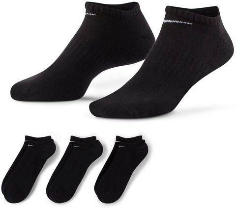 Nike Functionele sokken EVERYDAY CUSHIONED TRAINING NO SHOW(set, 3 paar )
