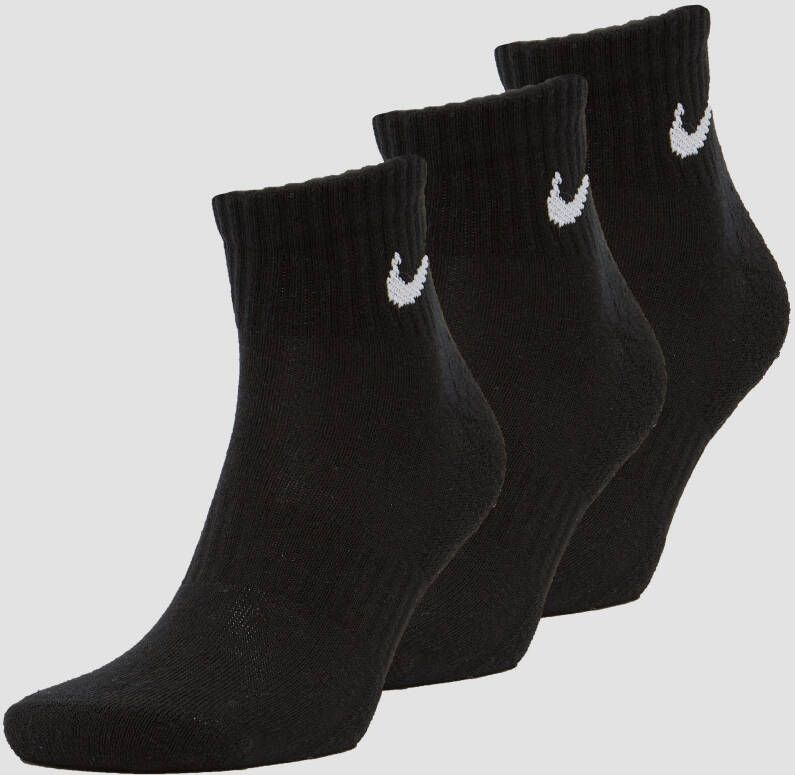 Nike Everyday Cushioned Trainingsenkelsokken(3 paar) Black/White