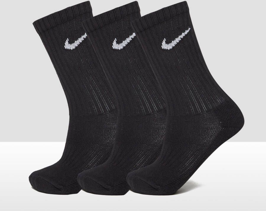 Nike Cushioned Crew trainingssokken(3 paar) Zwart