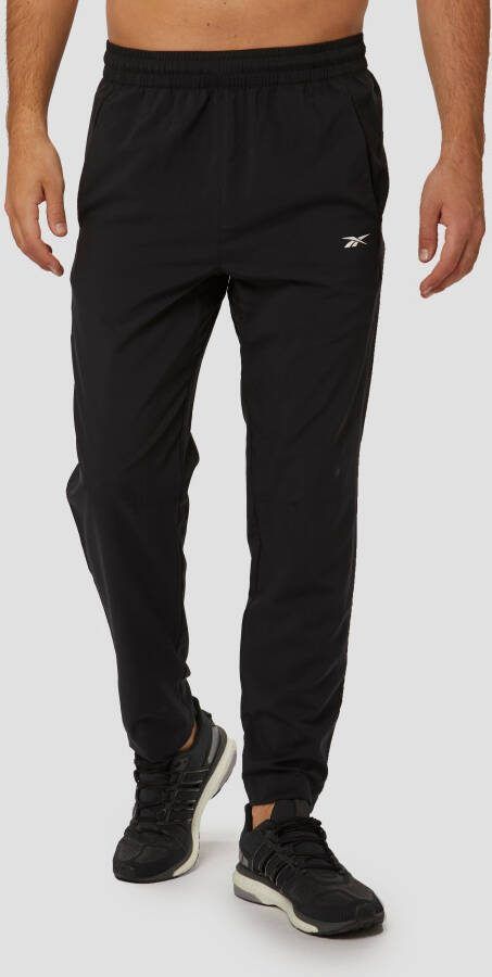 Reebok wor woven trackster trainingsbroek zwart heren