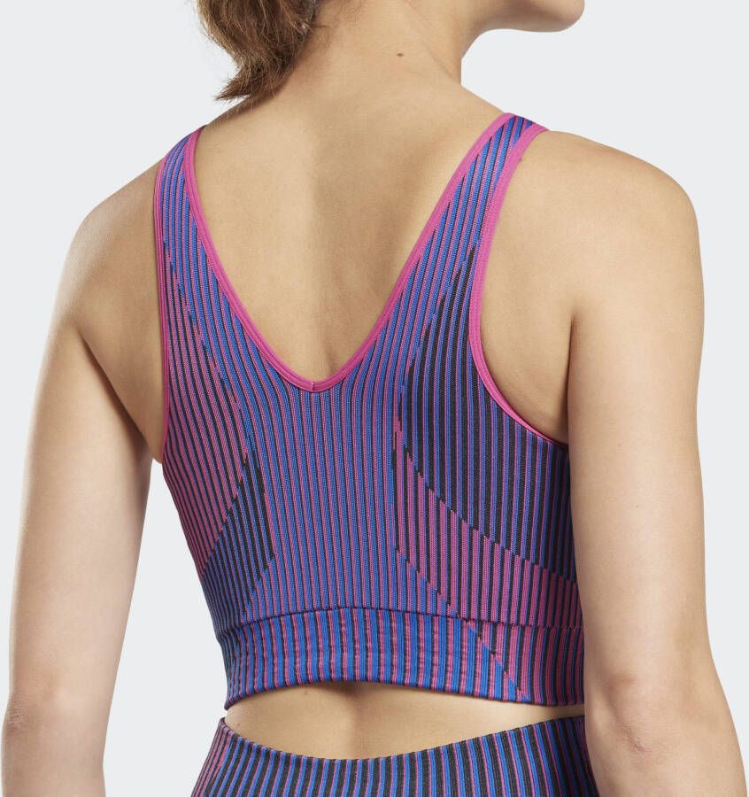 Reebok United By Fitness Myoknit Seamless Top Dames Track Tops