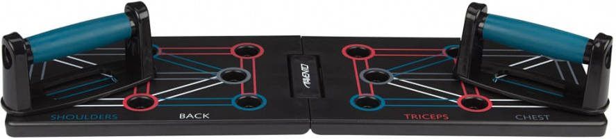 Avento Push up Bord Opvouwbaar 64 X 20 Cm Zwart