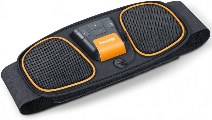 BEURER EMS buikspiertrainer EM 32 buikspiertrainer Watercontact elektroden(geen contactgel of reserve elektroden noodzakelijk)(2 delig )