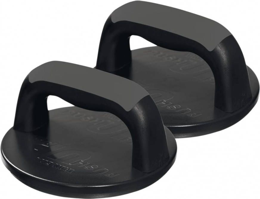 Iron Gym Opdruksteunen draaiend zwart 2 st IRG043