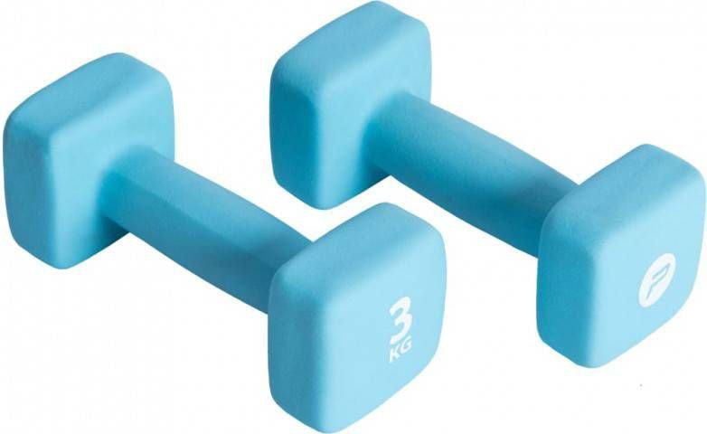Pure2Improve Halterset 2x3 kg neopreen blauw