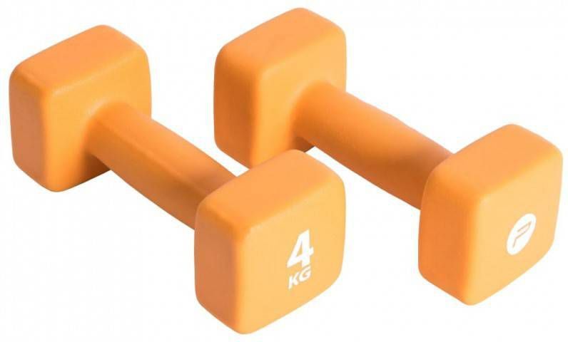 Pure2Improve Halterset 2x4 kg neopreen oranje