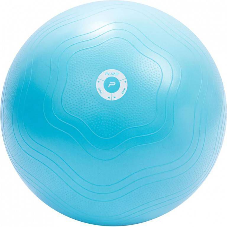 Pure2Improve Fitnessbal Antiburst 65 Cm Pvc Lichtblauw
