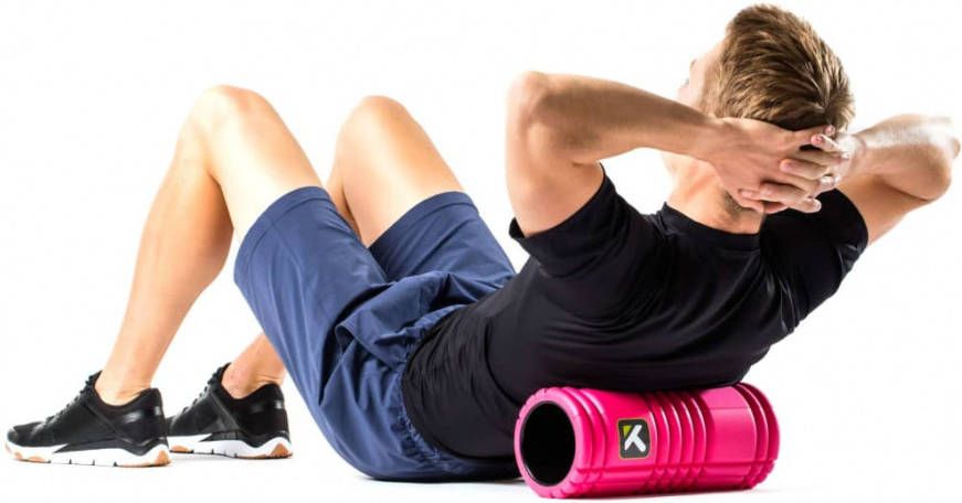 vidaXL Triggerpoint The Grid Foam Roller Roze