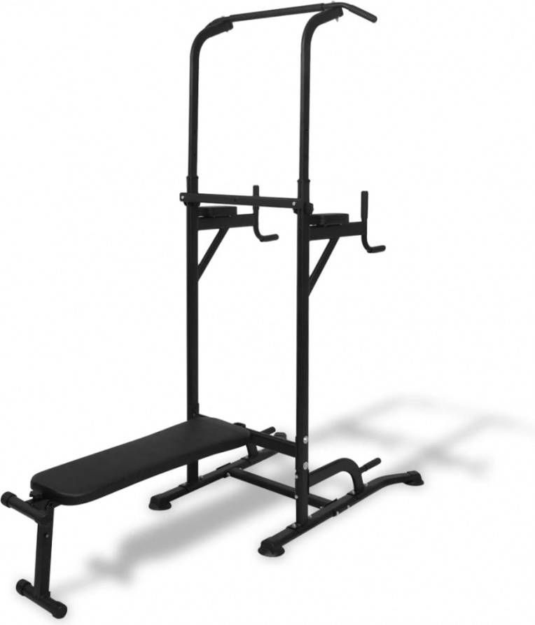 VIDAXL Fitness apparaat met sit up bankje