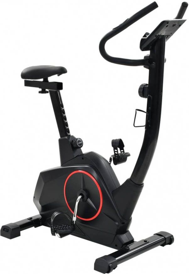 VIDAXL Hometrainer magnetisch met hartslagmeter