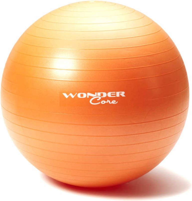 Wonder Core Anti-Burst Gym Ball 65 cm Oranje