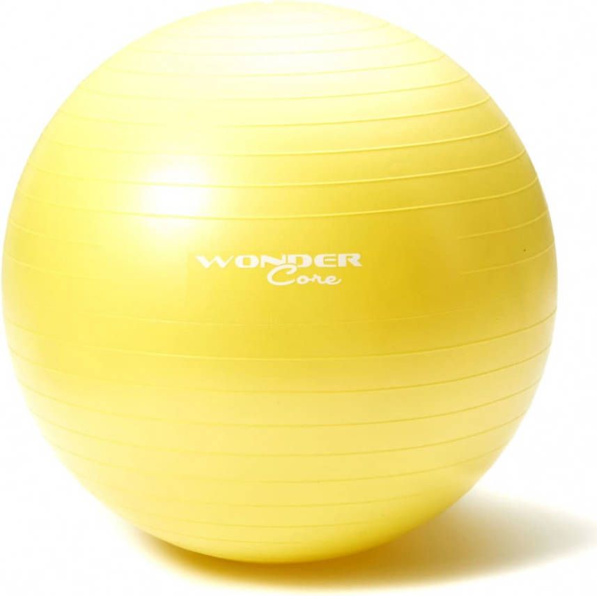 Wonder Core Fitnessbal anti barst 55 cm geel
