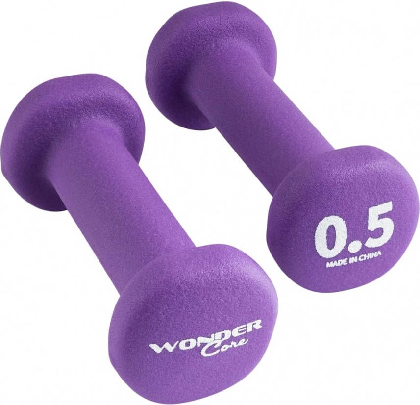Wonder core Neoprene Dumbbell 0, 5 Kg Set Van 2