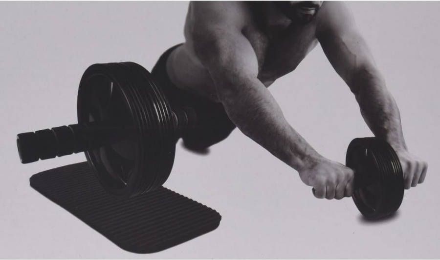 XQ Max trainingswiel met zachte handvatten zwart