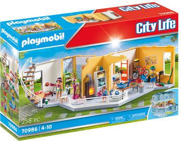 PLAYMOBIL City Life Verdiepinguitbreiding woonhuis Constructiespeelgoed