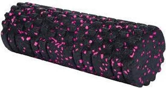 XQ Max Foam Roller Zwart/Roze 33 cm